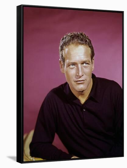 PAUL NEWMAN early 60'S (photo)-null-Framed Stretched Canvas