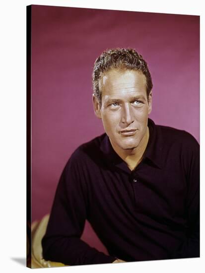 PAUL NEWMAN early 60'S (photo)-null-Stretched Canvas