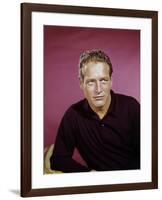 PAUL NEWMAN early 60'S (photo)-null-Framed Photo