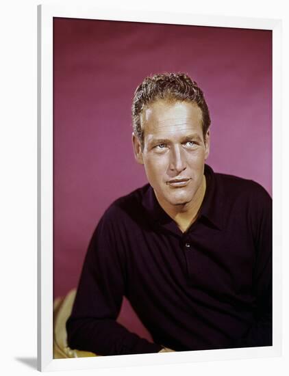 PAUL NEWMAN early 60'S (photo)-null-Framed Photo