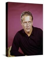 PAUL NEWMAN early 60'S (photo)-null-Stretched Canvas