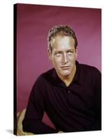 PAUL NEWMAN early 60'S (photo)-null-Stretched Canvas