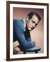 PAUL NEWMAN early 60'S (photo)-null-Framed Photo