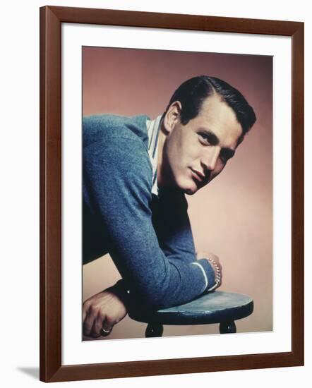 PAUL NEWMAN early 60'S (photo)-null-Framed Photo