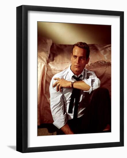 Paul Newman in the Late 1950s-null-Framed Photo