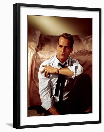 Paul Newman in the Late 1950s-null-Framed Photo