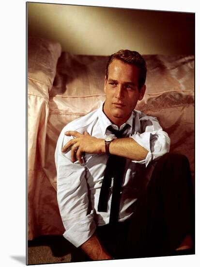 Paul Newman in the Late 1950s-null-Mounted Photo