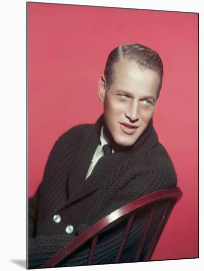 PAUL NEWMAN (photo)-null-Mounted Photo