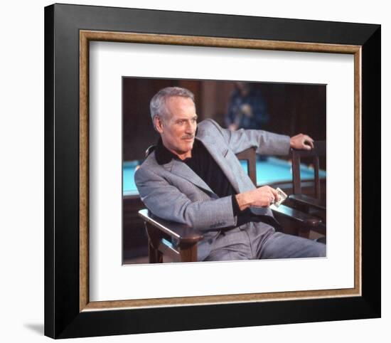 Paul Newman, The Color of Money (1986)-null-Framed Photo