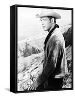 Paul Newman. "The Left Handed Gun" 1958, Directed by Arthur Penn-null-Framed Stretched Canvas