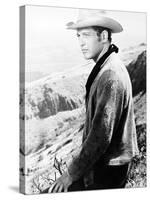 Paul Newman. "The Left Handed Gun" 1958, Directed by Arthur Penn-null-Stretched Canvas
