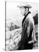 Paul Newman. "The Left Handed Gun" 1958, Directed by Arthur Penn-null-Stretched Canvas