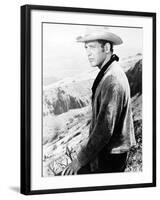 Paul Newman. "The Left Handed Gun" 1958, Directed by Arthur Penn-null-Framed Photographic Print