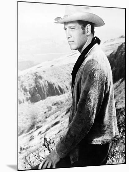Paul Newman. "The Left Handed Gun" 1958, Directed by Arthur Penn-null-Mounted Photographic Print