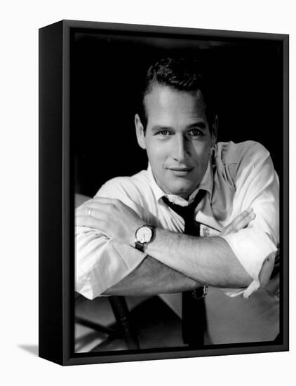 Paul Newman-null-Framed Stretched Canvas