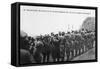 Paul Painlevé Reviewing French Foreign Legion Troops, Morocco, C1926-null-Framed Stretched Canvas