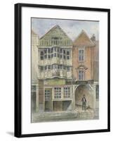 Paul Pindar's House, Bishopsgate-null-Framed Giclee Print
