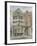 Paul Pindar's House, Bishopsgate-null-Framed Giclee Print