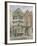 Paul Pindar's House, Bishopsgate-null-Framed Giclee Print