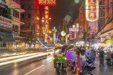 Bangkok at night, Bangkok, Thailand, Southeast Asia, Asia-Paul Porter-Photographic Print