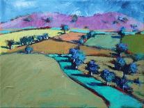 Swineyard Hill (acrylic on canvas, 2021)-Paul Powis-Giclee Print