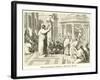 Paul Preaching at Athens, Acts, XVII, 22, 23-null-Framed Giclee Print