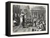 Paul Preaching at Athens-null-Framed Stretched Canvas