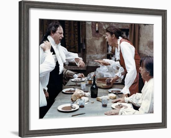 Paul Préboist and Jacques Brel: Mon Oncle Benjamin, 1969-Marcel Dole-Framed Photographic Print