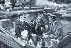 Three Men in a Boat-Paul Rainer-Giclee Print