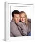 PAUL REISER; HELEN HUNT. "MAD ABOUT YOU" [1992].-null-Framed Photographic Print