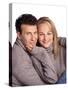 PAUL REISER; HELEN HUNT. "MAD ABOUT YOU" [1992].-null-Stretched Canvas