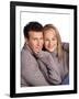 PAUL REISER; HELEN HUNT. "MAD ABOUT YOU" [1992].-null-Framed Photographic Print