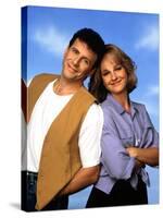 PAUL REISER; HELEN HUNT. "MAD ABOUT YOU" [1992].-null-Stretched Canvas