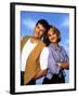 PAUL REISER; HELEN HUNT. "MAD ABOUT YOU" [1992].-null-Framed Photographic Print