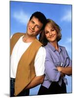 PAUL REISER; HELEN HUNT. "MAD ABOUT YOU" [1992].-null-Mounted Photographic Print