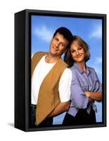 PAUL REISER; HELEN HUNT. "MAD ABOUT YOU" [1992].-null-Framed Stretched Canvas