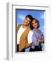 PAUL REISER; HELEN HUNT. "MAD ABOUT YOU" [1992].-null-Framed Photographic Print