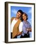 PAUL REISER; HELEN HUNT. "MAD ABOUT YOU" [1992].-null-Framed Photographic Print