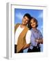 PAUL REISER; HELEN HUNT. "MAD ABOUT YOU" [1992].-null-Framed Photographic Print