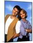 PAUL REISER; HELEN HUNT. "MAD ABOUT YOU" [1992].-null-Mounted Photographic Print