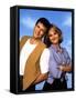 PAUL REISER; HELEN HUNT. "MAD ABOUT YOU" [1992].-null-Framed Stretched Canvas