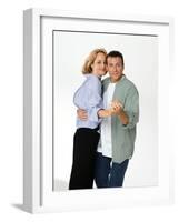 PAUL REISER; HELEN HUNT. "MAD ABOUT YOU" [1992].-null-Framed Photographic Print