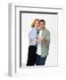 PAUL REISER; HELEN HUNT. "MAD ABOUT YOU" [1992].-null-Framed Photographic Print