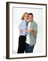 PAUL REISER; HELEN HUNT. "MAD ABOUT YOU" [1992].-null-Framed Photographic Print