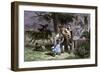 Paul Revere Calling the Lexington Minutemen to Arms, c.1775-null-Framed Premium Giclee Print