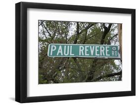 Paul Revere Road, American Revolution-Joseph Sohm-Framed Photographic Print