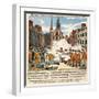 Paul Revere's Engraving of the Boston Massacre, 1770, an Event Leading to the Revolutionary War-null-Framed Giclee Print