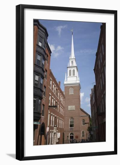 Paul Revere's Old North Church, Boston, MA-Joseph Sohm-Framed Photographic Print