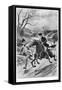 Paul Revere's Ride-John Steeple Davis-Framed Stretched Canvas