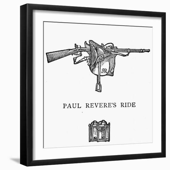 Paul Revere's Ride-null-Framed Giclee Print